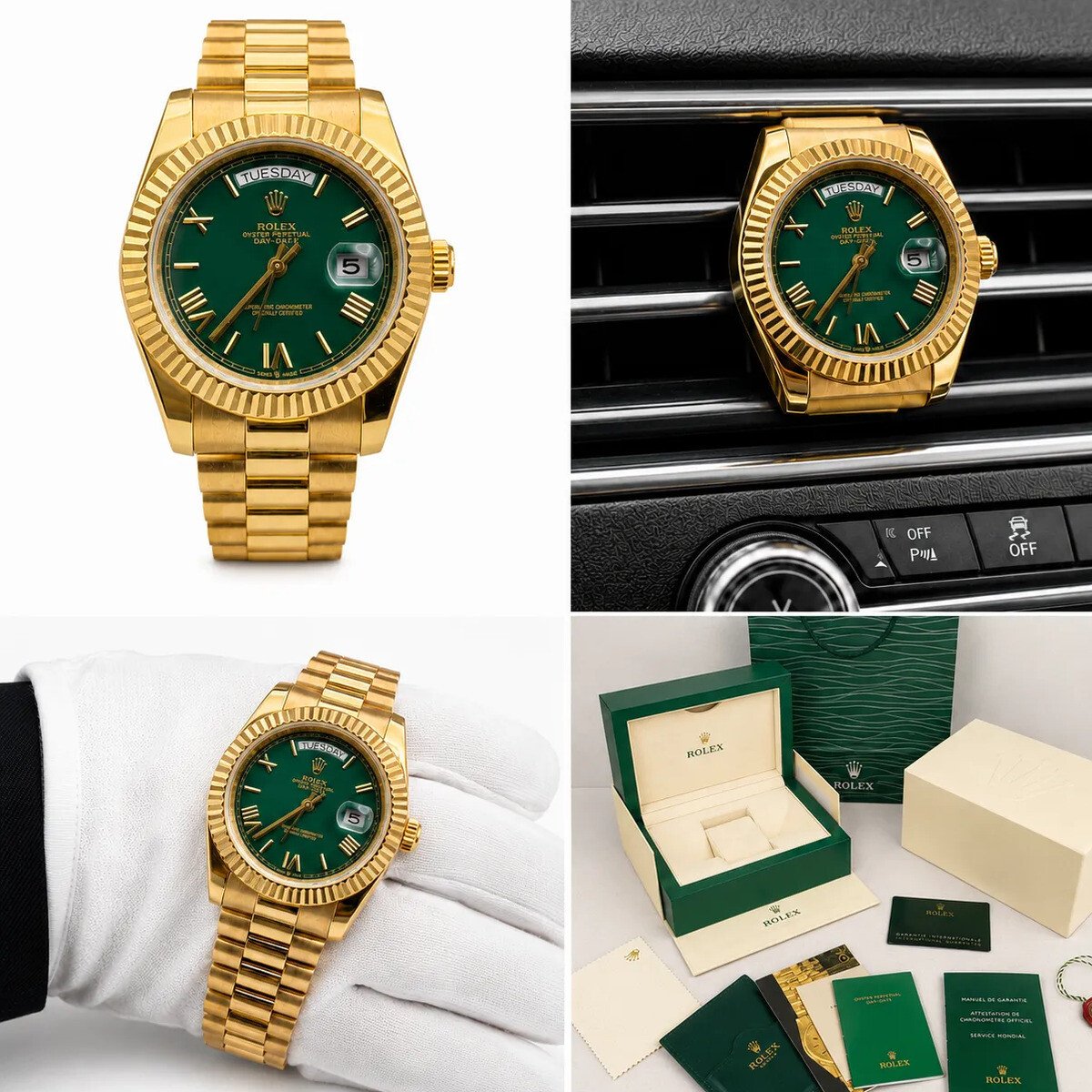 Relógio Rolex Day-date Automático Base Eta 3035 Relógio Rolex Day-date Automático Base Eta 3035