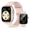Relógio Smartwatch Bettdow Fb041 47 mm Esportivo Alexa E Gps 1.85 Cor Rosa