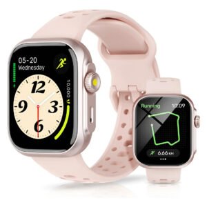 Relógio Smartwatch Bettdow Fb041 47 mm Esportivo Alexa E Gps 1.85 Cor Rosa