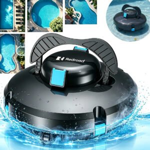 Robô Aspirador De Piscina Automático Redroad S1 Área 102 M2