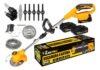 Roçadeira Aparador Grama 2 Baterias Recarregável 21v 750w Profissional Com Acessórios Tcg21cx-2b The Black Tools