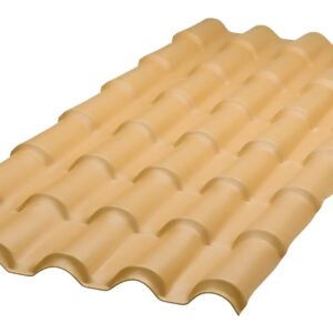 Telha Colonial Pvc Marfim 2,30×0,86m Afort Impermeável Uv