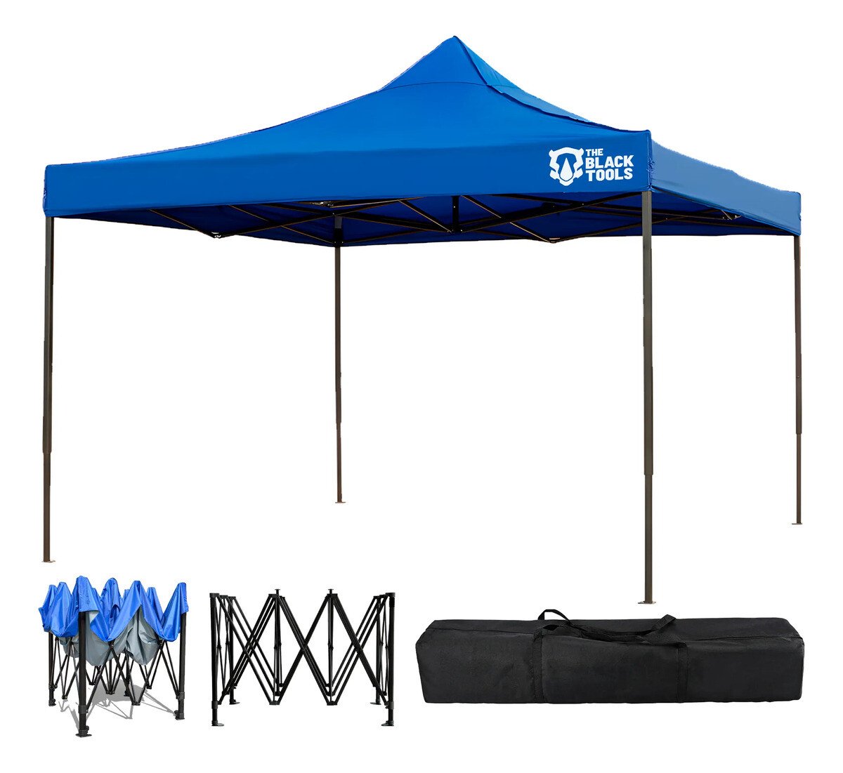 Tenda Sanfonada Proteção Uv 3x3m Gazebo Ajustável C/ Bolsa Tenda Sanfonada Proteção Uv 3x3m Gazebo Ajustável C/ Bolsa