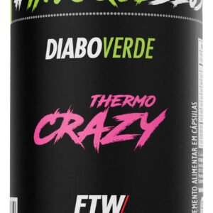 Termogênico Thermo Crazy Pote 60 cáps FTW – DIABO VERDE