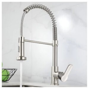 Torneira Cozinha Gourmet Bancada Flexível Monocomando Pia