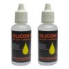 02 Óleo De Silicone Para Airsoft E Paintball 100% Puro 30ml