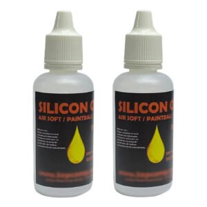 02 Óleo De Silicone Para Airsoft E Paintball 100% Puro 30ml
