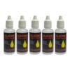 05 Óleo De Silicone Para Airsoft E Paintball 100% Puro 30ml