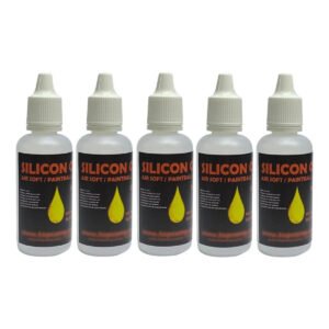 05 Óleo De Silicone Para Airsoft E Paintball 100% Puro 30ml