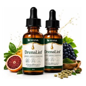 2 Drenalinf 30 Ml Fórmula Importada | Envio Full Suplemento Para Drenagem Linfática