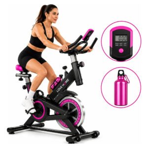 Bicicleta Ergométrica Inércia 6kg Spinning Profissional Indoor Ajustável Treino Casa