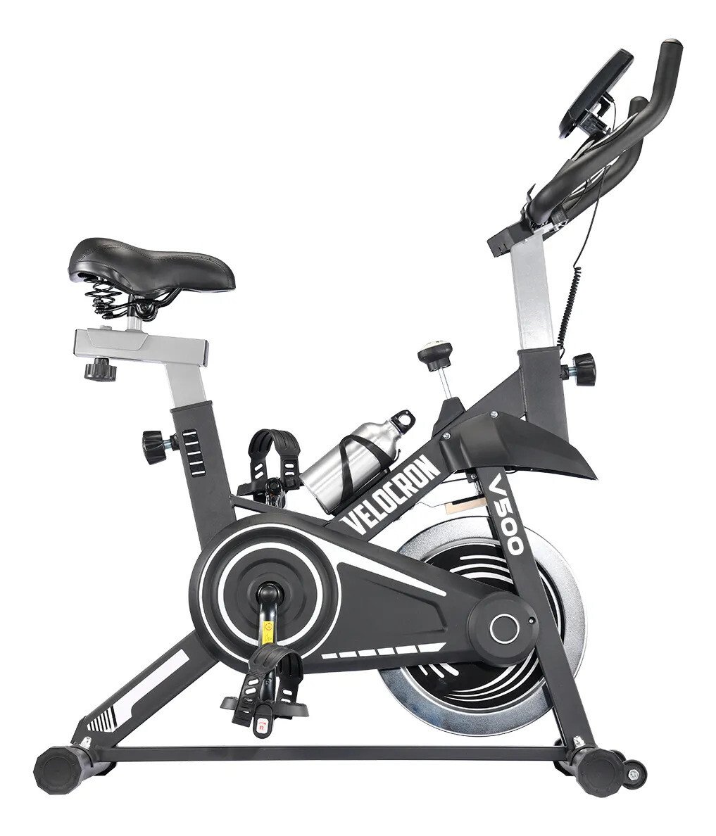 Bicicleta Ergométrica Spinning Inércia 5kg Velocron V500 Preto Bicicleta Ergométrica Spinning Inércia 5kg Velocron V500 Preto