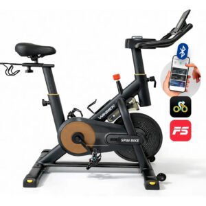Bicicleta Ergométrica Spinning Winnek SYNC Magnética, com Roda de Inércia 13kg e Bluetooth para App Fitshow