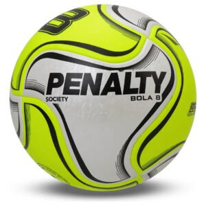 Bola de futebol Society Penalty 8 X Gomos Termotec Oficial Cor Amarelo