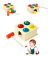 Brinquedo Educativo Infantil Ark Toys Bate Martelo Madeira 9 meses