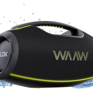 Caixa de Som Portátil Boombox Bluetooth WAAW by Alok Hyperboom 1000 A Prova D’Água 180W