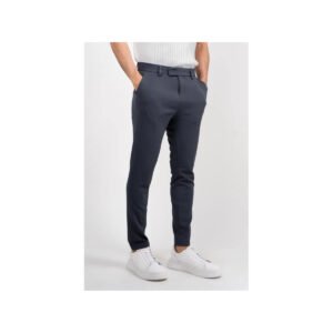 Calça Social Alfaiataria Masculina Malha Elastano Stretch