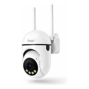 Câmera De Segurança Wi-fi 3mp Visão Noturna Colorida Áudio Branco