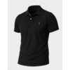 Camiseta Básica Masculina Preta Polo Original + Frete Grátis