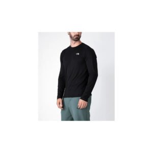 Camiseta Masculina Hyper Tee L/s Crew The North Face Tnf Black Liso M
