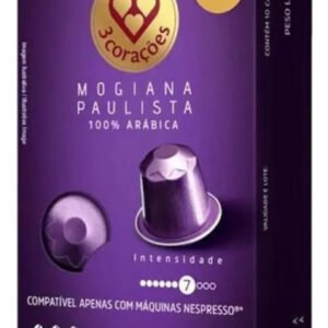 Cápsula Café Espresso Mogiana Paulista Compatível Nespresso 3 Corações 10 um