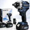 Chave De Impacto Parafusadeira 680nm Brushless 98v 2baterias Preto 127/220v