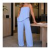 Conjunto Feminino Completo Look Calça E Blusa Clássico