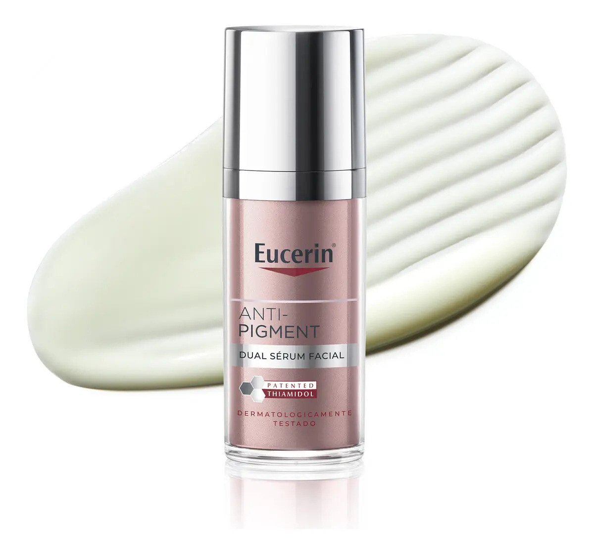 EUCERIN Dual Sérum Facial Antimanchas e Anti-idade 30ml, Anti-Pigment, Clareador, Thiamidol, Ácido Hialurônico EUCERIN Dual Sérum Facial Antimanchas e Anti-idade 30ml, Anti-Pigment, Clareador, Thiamidol, Ácido Hialurônico