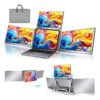 Extensor de Tela Tripla Novante Para Notebook 15.6″ Full HD IPS Com Rotação de 360º