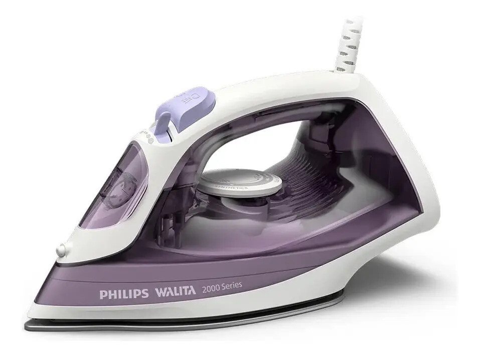Ferro A Vapor DST2020/32 Série 2000 1400W Lilás Philips Walita 127v Ferro A Vapor DST2020/32 Série 2000 1400W Lilás Philips Walita 127v