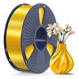 Filamento 3d Sunlu Printer Filament Pla +silk De 1.75mm 1kg Dourado
