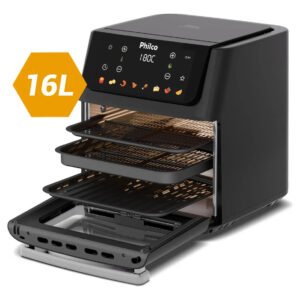 Fritadeira Air Fryer Philco 16 Litros Paf16c Preto 220v