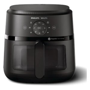 Fritadeira Airfryer Digital Philips Walita NA230/00 Negro