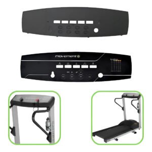 Gabinete +adesivo Painel Original Esteira Movement Lx 160 G2 Preto