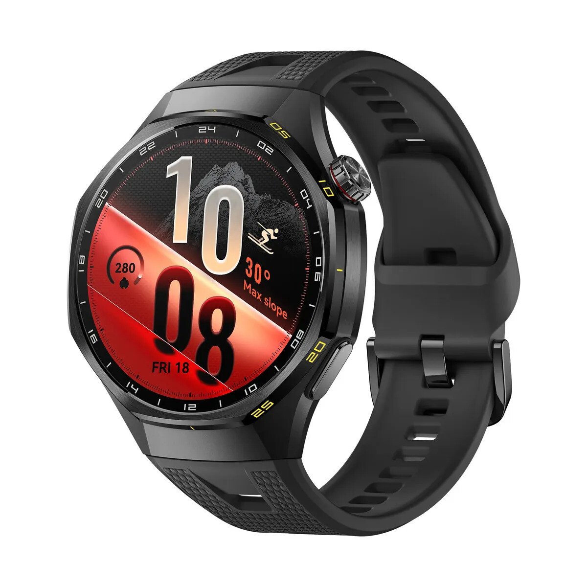 HUAWEI WATCH GT 7 Pro 46mm Smart Watch, Bateria de até 21 dias, Caixa em liga de titânio e bisel em cerâmica nano-tech, ECG, Monitoramento da Frequência Cardíaca, Golfe, Ciclismo, Preto HUAWEI WATCH GT 7 Pro 46mm Smart Watch, Bateria de até 21 dias, Caixa em liga de titânio e bisel em cerâmica nano-tech, ECG, Monitoramento da Frequência Cardíaca, Golfe, Ciclismo, Preto