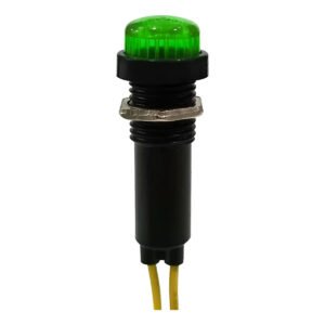 Kit 10 Peças – Sinaleiro Tipo Olho De Boi 24v Verde Painel