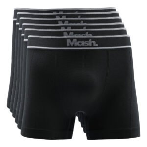 Kit 6 Cuecas Boxer Mash Poliamida Toque Gelado Sem Costura