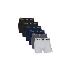 Kit 6 Cuecas Boxer Sem Costura Polo Wear Microfibra