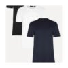 Kit Camisetas Aramis Preta/branca/azul Marinho – Original