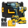 Kit Chave De Impacto A Bateria 60v 3/4 E 1/2 Pol K Nakasaki Azul-aço 127/220v 50hz / 60hz