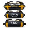 Kit De Power Bag 20 E 10 Kg Impacto Fitness Amarelo