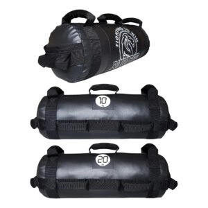 Kit Power Bag 10kg + 20kg Para Treinamento Funcional Bc Preto