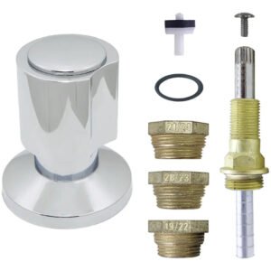 Kit Reparo Registro Pressão Chuveiro Cromado Metal