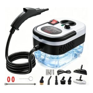 Lavadora Pressão Portátil Limpador Vapor Limpeza Temperatura Branco 110/127v 50/60hz