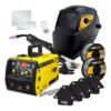 Maquina Solda Inversora Mig Sem Gás 160a Tig Mma Trisolda Cor Amarelo
