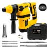 Martelete Rompedor Rotativo 1600w Sds Plus KNakasaki Profissional 800RPM 3600BPM 3 Funções