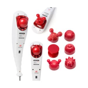 Massageador Manual Infravermelho Vibratório Percussão