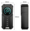Mini Compressor de Ar Digital B&G Portátil para Carro, Moto e Bicicleta com Power Bank