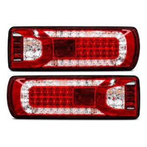 Par Lanterna Led Traseira Mercedes New Actros 24v Ambos Lados