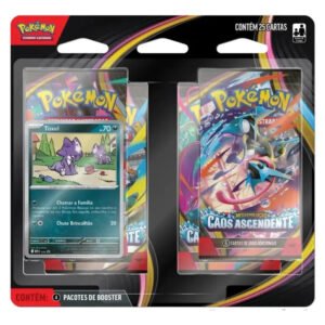 Pokémon ME04 Caos Ascendente Blister Quádruplo Toxel 4 Boosters copag